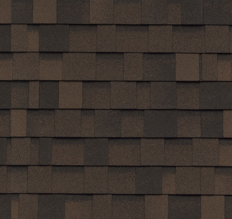 IKO Dynasty Shadow Brown shingle color